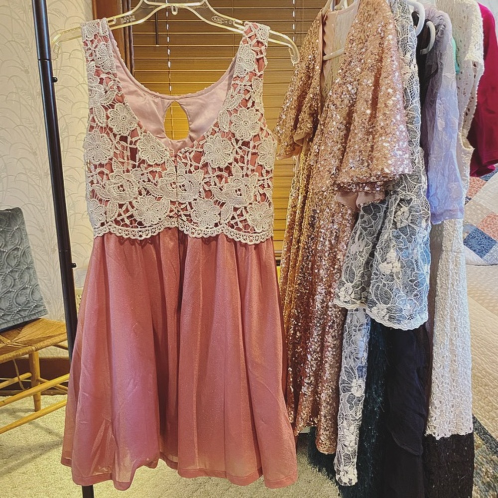 Pink Tulle Dress
